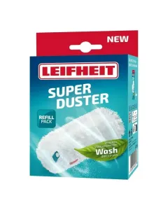 Leifheit superduster m portörlő huzat ideális minden felülethez és sarokhoz 40 °c-on akár 50 alkalommal is mosható