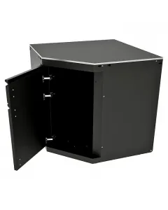 Kingstone kültéri konyhamodul sarokelem cube kültéri konyha részeként méret: 58 x 58 x 90 cm sarokmodul l alakú kültéri konyha k