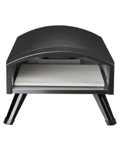 Kingstone pizzanello m gázos pizzakemence 3,8 kw teljesítményű gázégő akár 500 °c sütési hőmérséklet 30 × 30 cm méretű pizz