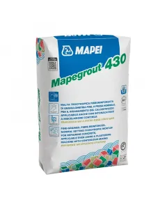Mapei mapegrout 430 betonjavító habarcs kiváló tapadással Állékony és tixotróp vízzáró felület simítóval vagy habarcsszóró
