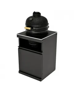 Kingstone kamado grill konyhamodul cube kültéri konyhához Ø 38 cm grillfelületű kamado grill kerámia grilltest az optimális hőtart�