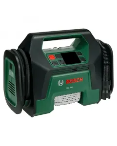 Bosch akkus kompresszor felfújásra és leeresztésre 10,3 bar maximális nyomás 400 l/perc légáramlás intelligens nyomásmemória funk