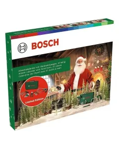 Bosch adventi kalendárium: 41 részes szerszám- és tartozékkészlet adventi kivitelben 24 nap – minden nap új meglepetés szerszám v