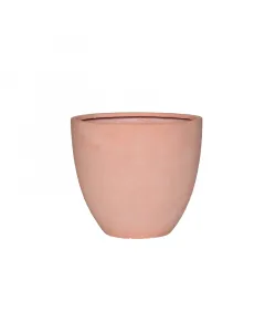 Kültéri virágcserép az aida termékcsaládból 42 cm átmérőjű, kerek kialakítás gránit hatású felület, terrakotta szín tartó