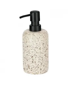 Camargue szappanadagoló stone terrazzo, matt terrazzo hatású felülettel polirezinből készült könnyen tisztítható stone terazzo sor