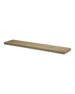 A dolle deco board falipolc hosszú kialakításával nagyobb tárgyak elhelyezésére alkalmas, természetes hatású megoldást kínál a 