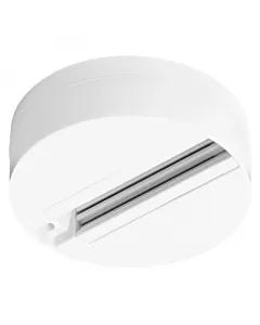 Mennyezeti talp osram tracklight sínrendszerhez színe: fehér ip20-as védettség minimalista dizájn kör alakú kialakítás