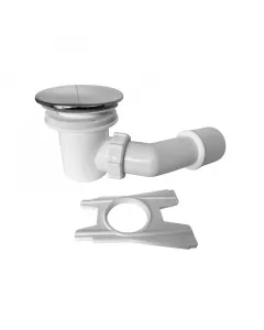 Archi design zuhany szifon aqua 60 a zuhanytálca vízelvezetéséhez 60 mm átmérő  műanyag test  króm sapka  könnyű beépítés �