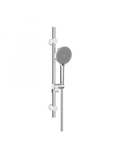 Camargue zuhanyszett como króm és antracit kivitelben Ø kb. 12 cm kézizuhany  3 funkciós sugármód nyomógombos váltóval 150 cm csa