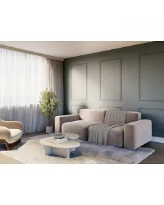 Cando díszléc fali dekor létrehozására 120 × 70 cm-es keret 10 × 29 mm profil Öntapadó, könnyű szerelés festhető mdf kivitel