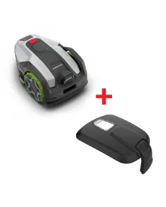 Greenworks robotfűny&iacute;r&oacute; ak&aacute;r 800 m&sup2; ter&uuml;letre rtk gps &eacute;s ai vision t&ouml;bb mint 200 akad&aacute;ly felismer&eacute;se okostelefonos vez&eacute;rl&eacute;s &eacute;s 
