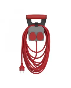 Kültéri elosztó 2 db csapfedeles aljzattal kábelhossz: 10 m terhelhetőség: 16 a vezeték: h07rn-f 3x1.5 mm² ip44-es védettség