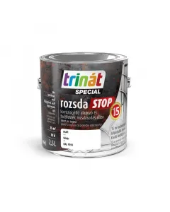 TrinÁt zománcfesték special rozsdastop kültéri és beltéri használatra közvetlenül a rozsdára gyorsan száradó időjárásáll�