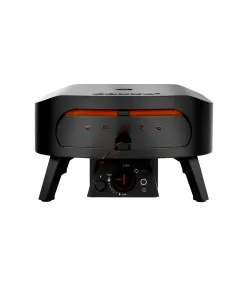 Cozze pizzakemence 13 classic black edition teljesítmény: 6,0 kw forgó kordierit pizzakő, ø345 mm gyors impulzus gyújtás gáznyomás