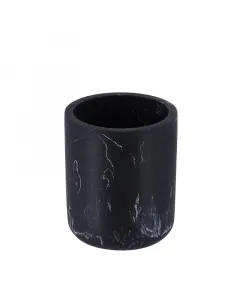 Tendance pohár fekete, márvány mintával polyresin anyagból készült klasszikus márvány mintás design praktikus kialakítás