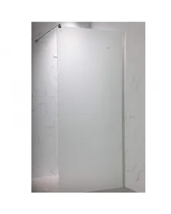 Archi design zuhanyfal 90 x 200 cm méretben 8 mm vastag matt üveg jobbos / balos kivitelben szerelhető padlóra vagy zuhanytálcára is t