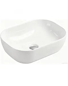 Archi design mosdókagyló quavida ráültethető kivitelben 45,2 x 32,5 x 13,5 cm méretben kerámia mosdó szögletes forma pultra ülteth