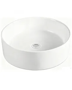 Archi design mosdókagyló rotondo ráültethető kivitelben 40 x 40 x 15 cm méretben könnyen tisztítható felülettel kerek forma pultra