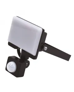 Reflektor 10 w-os beépített led-fényforrással fényáram: 900 lm színhőmérséklet: 4000 k ip44 védettség mozgásérzékelővel