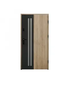 O.k. doors tul acél bejárati ajtó kültéri használatra68 mm vastag ajtószárny eps töltettel2 db, 3 ponton záródó záruv-álló de