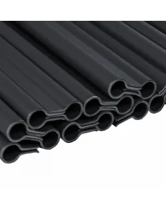 Rattan art belátásgátló szalag rögzítő klipsz antracit színben tartós anyag: uv- és időjárásálló pe kivitel szabvány méret: