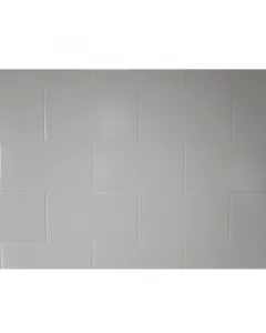 Abt falpanel metro fehér színben 11 x 20 cm csempeminta vízálló felület egyszerű szerelés tartós kivitel
