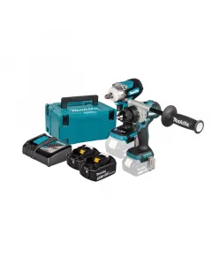 2 gépes makita lxt szett fúró-csavarbehajtóval és ütvecsavarozóval szénkefe nélküli (brushless) motorok nagyobb teljesítményhez 