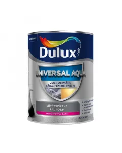 Dulux universal aqua univerzális zománcfesték vizes bázisú, gyorsan száradó szagtalan, selyemfényű bevonat beltéri és kültéri h
