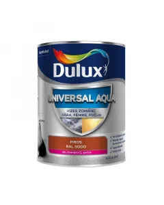Dulux universal aqua zománcfesték vizes bázisú, gyorsan száradó szagtalan, selyemfényű bevonat kül- és beltéri használatra kemé
