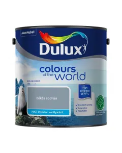 Dulux a nagyvilÁg szÍnei 2,5 l békés sodrás árnyalatban kiváló fedőképesség és nagy kiadósság matt, tartós latex bevonat gyor