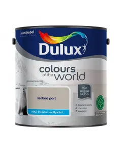 Dulux a nagyvilÁg szÍnei beltéri falfesték 2,5 liter szabad part matt árnyalat kiváló fedőképesség, nagy kiadósság gyors szárad