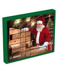 Adventi kalendárium 44 részes szerszámkészlet kéziszerszámok és tartozékok 24 rekeszben csavarozáshoz, szereléshez és vágáshoz 