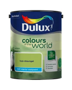 Dulux a nagyvilÁg szÍnei beltéri falfesték 5 liter buja dzsungel matt árnyalat kiváló fedőképesség, nagy kiadósság gyors szárad