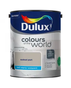 Dulux a nagyvilÁg szÍnei beltéri falfesték 5 l szabad part matt árnyalat kiváló fedőképesség, nagy kiadósság rövid száradási 
