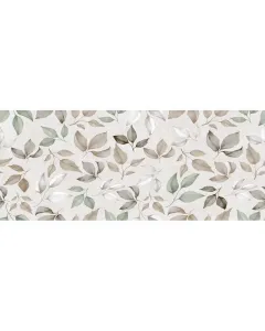Cement romantica dekorcsempe levélmintás kivitelben 25x60 cm-es méret 1,5 m² egy csomagban cement falicsempékkel kombinálható