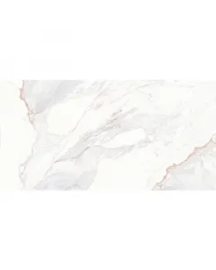 Statuario ocra greslap, 60×120 cm-es méretben szín: világos, törtfehér márványhatású  rektifikált élkialakítással padlófűt