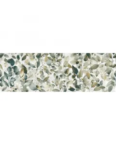Resina dekorcsempe zöld leveles mintával modern matt felület 25 x 75 cm-es méret 1,125 m² egy csomagban természetközeli megjelenés