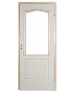 Beltéri ajtó 90 x 210 cm-es falnyílásba 4,3 cm-es gerébtokkal jobbos nyílásirány falcolt szerkezet papírrácsbetéttel mintanyomot