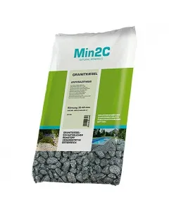 Antracit-fehér színű szemcseméret: 25-40 mm 25 kg-os kiszerelés