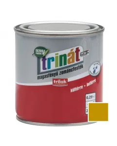 TrinÁt zománcfesték kiváló választás fa- és fémfelületek tartós védelméhezoldószeres összetétele erős fedést és hosszan t