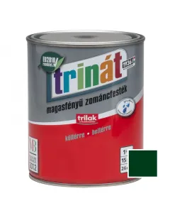 A trinÁt zománcfesték kiváló választás fa vagy fém felületek tartós bevonatáhozoldószeres összetétele révén tartós védelme