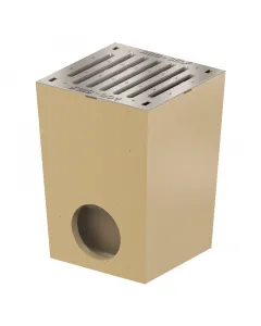 Horganyzott acél bordás rács bűzzár szennyfogó kosár csőcsatlakozás: dn 110