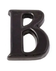 Jkh sb - házszám (b, kerámia, fekete)