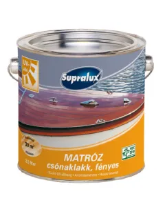 Supralux matrÓz - csónaklakk (színtelen, 2,5l)