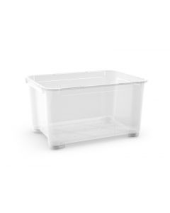 REGALUX CLEAR BOX XXL - műanyag tárolódoboz átlátszó (145L)