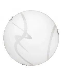 Fehér-szürke színű rábalux megoldás, amely kiemelkedik a mennyezeti lámpa kínálatból1 x e27-es foglalat, legfeljebb 60 w teljesít