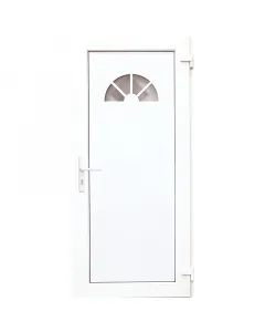 Cando bejárati ajtó pvc-profillal 100 x 210 cm-es falnyíláshoz ajánlottjobbos kivitel, így többféle elhelyezéshez igazodikacélmere