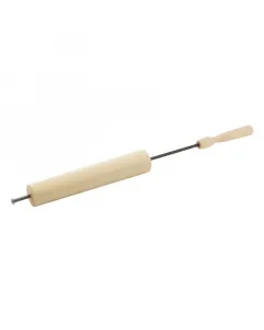 Anyaga: fa és fém Átmérője: 5 cm sütőfelület hossza: 27 cm