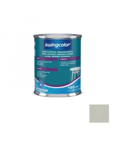 Kültéri és beltéri alkalmazásra alkalmas a swingcolor zománcfesték, amely magasfényű fényszürke árnyalatban kaphatókiválóan e