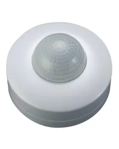 Mennyezeti kivitel teljesítmény: 300/1200 w max. hatótávolság: 12 m  Érzékelési szög: 360° színe: fehér